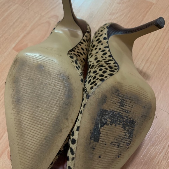 Nine West Barbe Cheetah Print Pumps - Picture 3 of 6